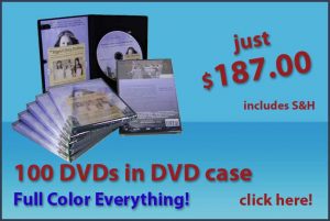 DVD Packaging including DVD Duplication